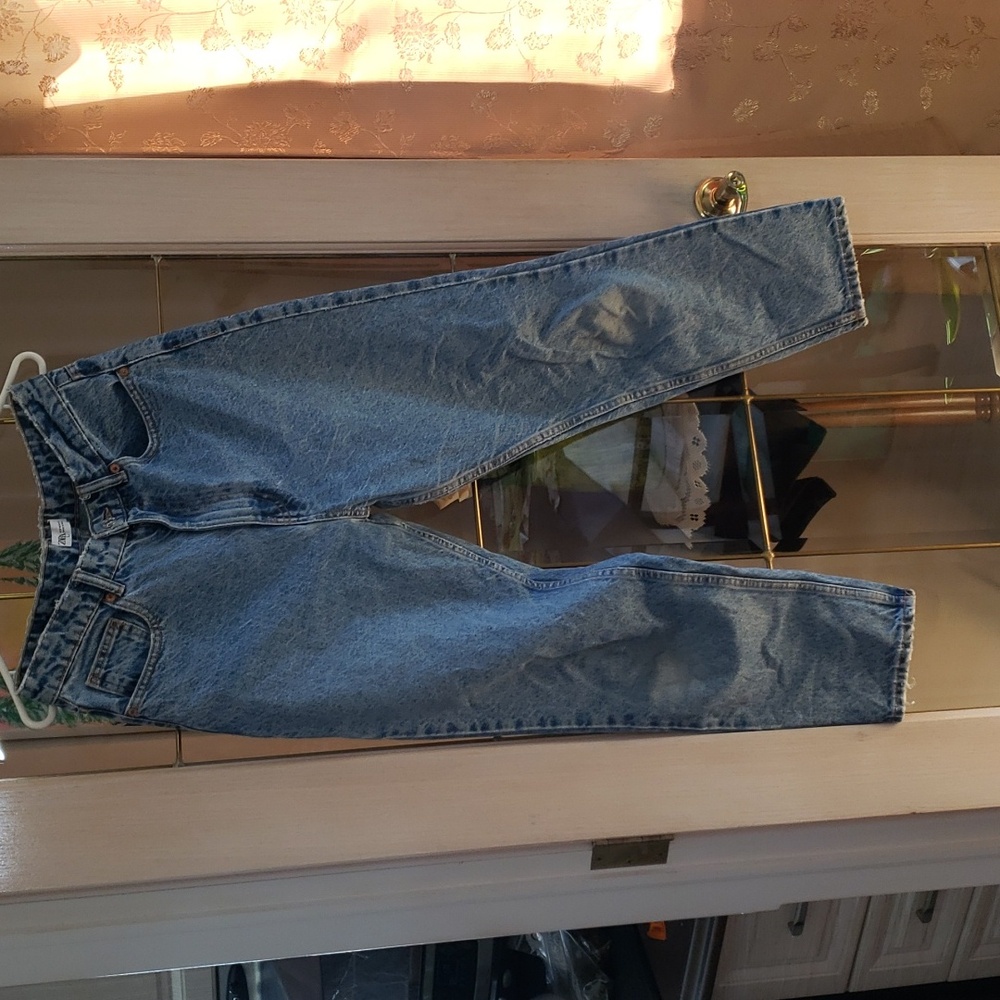 Zara Womens Size 8 Jeans.  Distressed/Worn.  Discounted.  Good condition